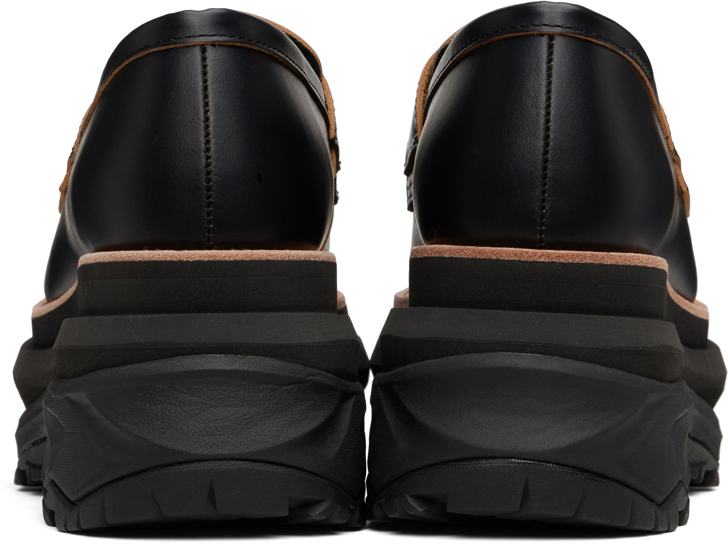 Облекло sacai sacai Platform Loafers Черно | SCM-239, 1