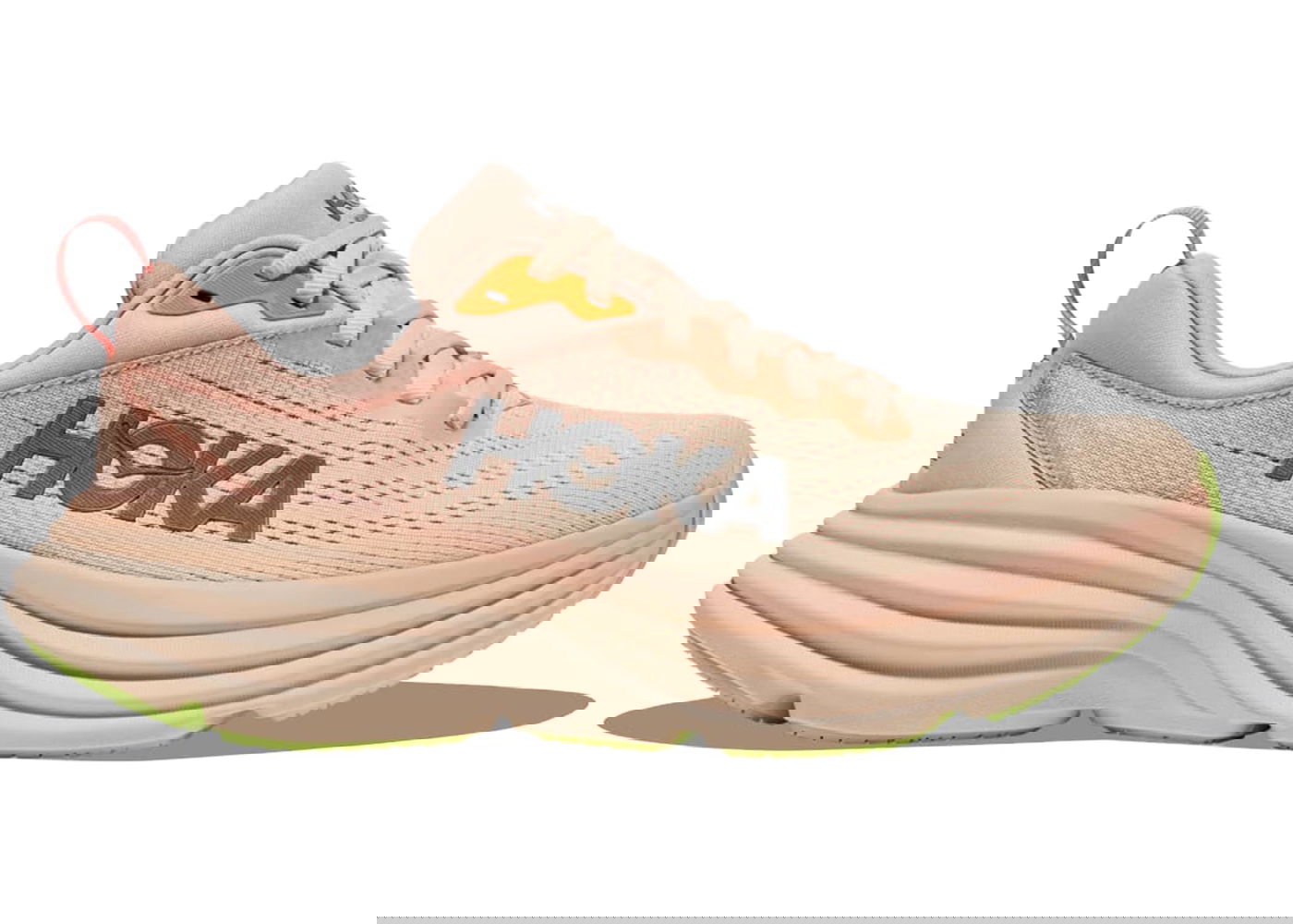Кецове и обувки Hoka One One Bondi 8 Cream Vanilla (Women's) Бежово | 1127952-CMV, 0