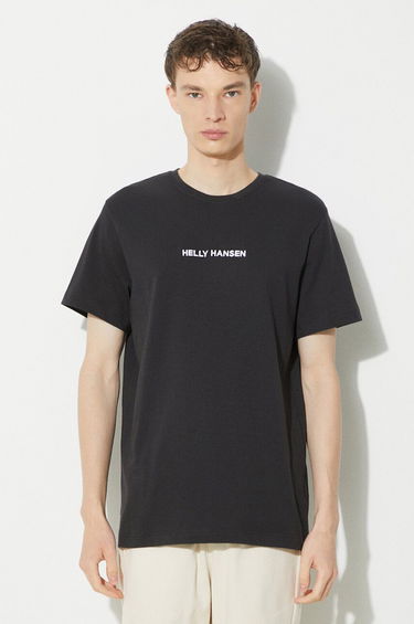 Тениска Helly Hansen T-Shirt With Application Черно | 53532, 0