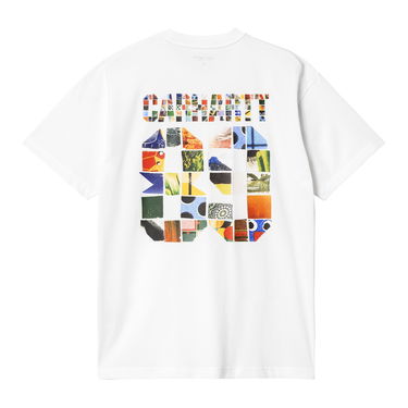 Тениска Carhartt WIP Short Sleeve Graphic Logo T-Shirt Бяло | I033673_5, 4