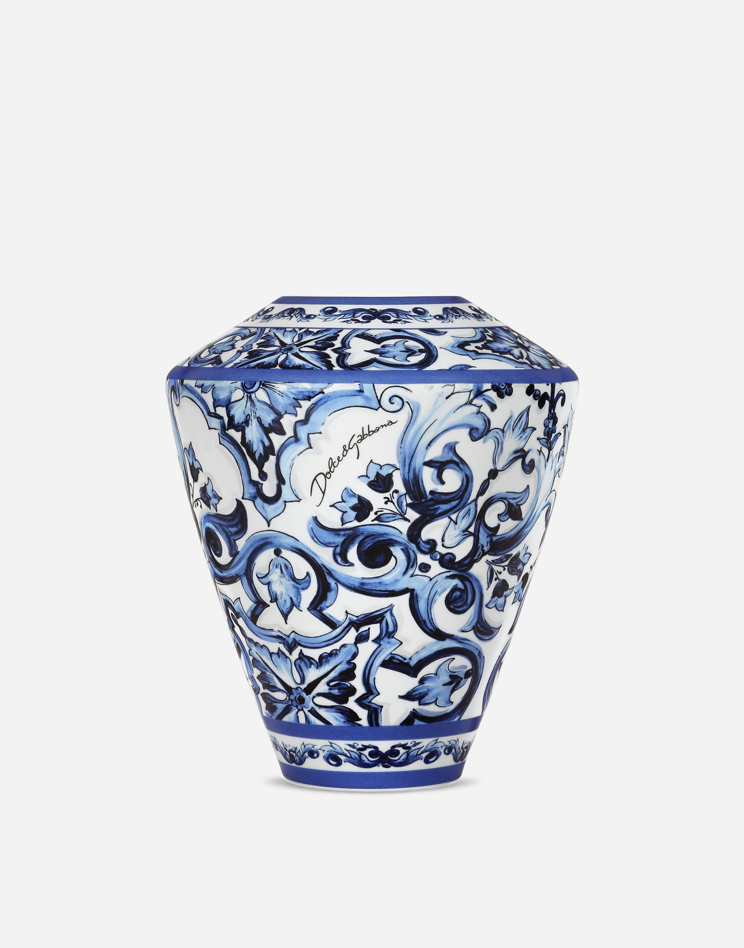 Домашен декор Dolce & Gabbana Dolce & Gabbana Small Amphora Porcelain Vase Многоцветен | TCC197TCAMZUB011, 0