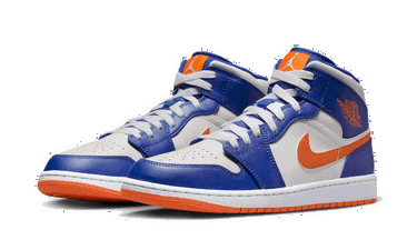 Кецове и обувки Jordan Air Jordan 1 Mid "Knicks" Синьо | FD1029-400, 3