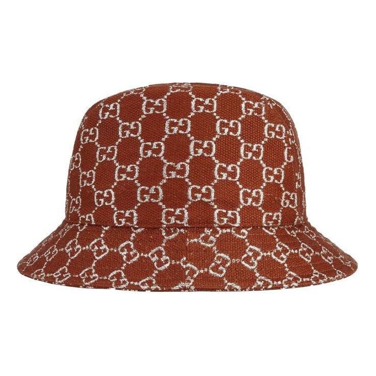 Шапка Gucci GG Lam Bucket Hat Кафяво | 631951-3HK74-2500, 0