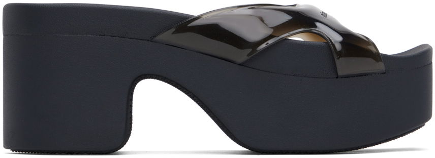 Кецове и обувки Alexander Wang Alexander Wang Sport Platform Sandals Тъмно синьо | 30223F033, 0