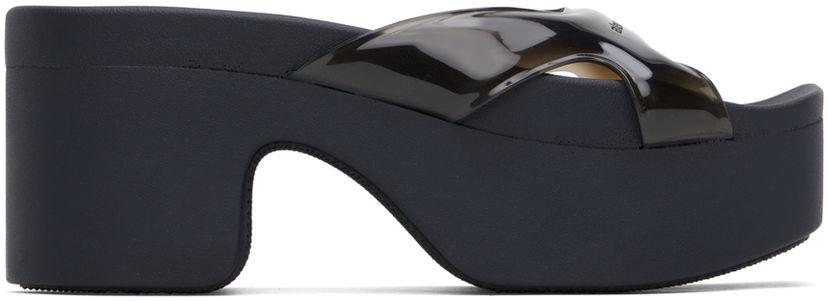 Кецове и обувки Alexander Wang Alexander Wang Sport Platform Sandals Тъмно синьо | 30223F033
