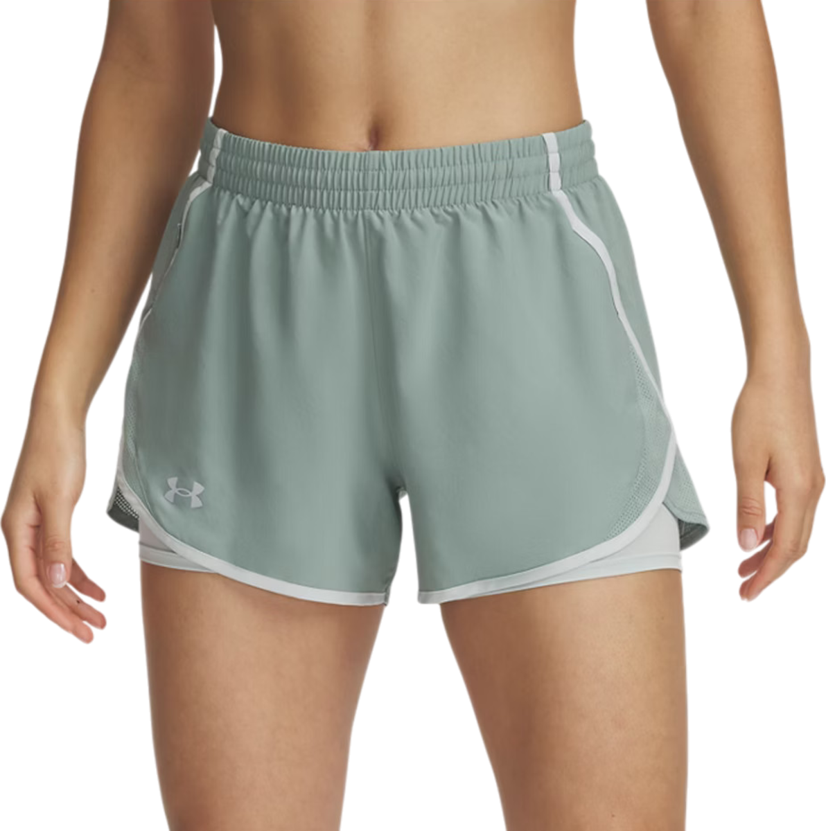 Къси панталони Under Armour Under Armour Fly By 2-in-1 Running Shorts Зелено | 1382440-348, 0