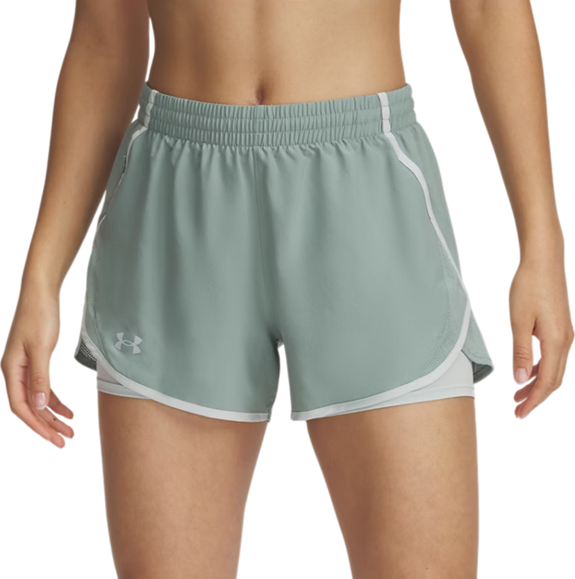 Къси панталони Under Armour Under Armour Fly By 2-in-1 Running Shorts Зелено | 1382440-348