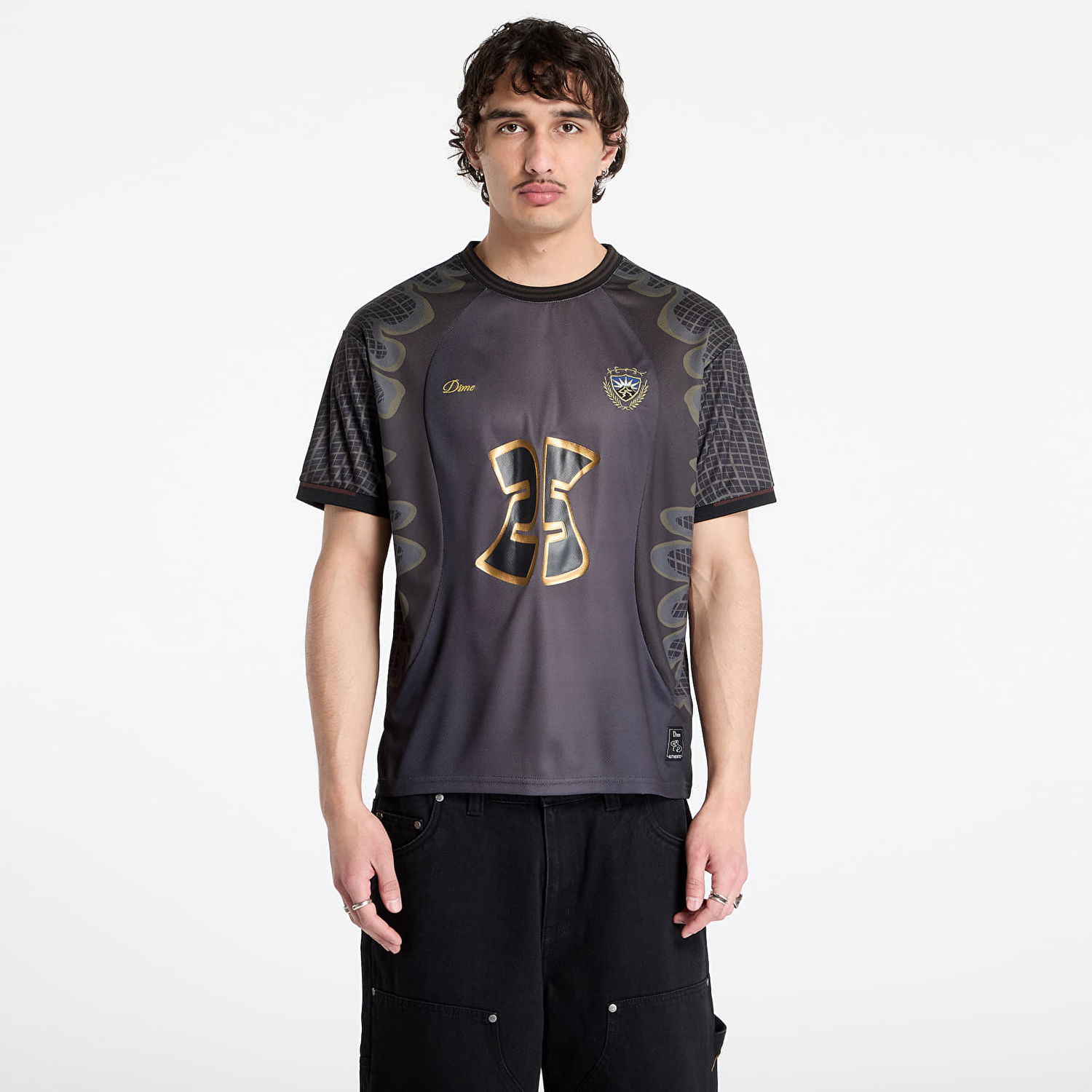 Фланелка Dime DIME Holy Flame Jersey Черно | DIME2SP257GLD, 0