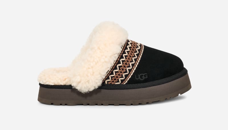 Кецове и обувки UGG Disquette Atherson Slippers Черно | 1158282-BLK