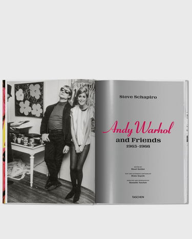 Книга и списание TASCHEN Steve Schapiro. Andy Warhol and Friends Book Жълто | 978-3-8365-9917-7, 2