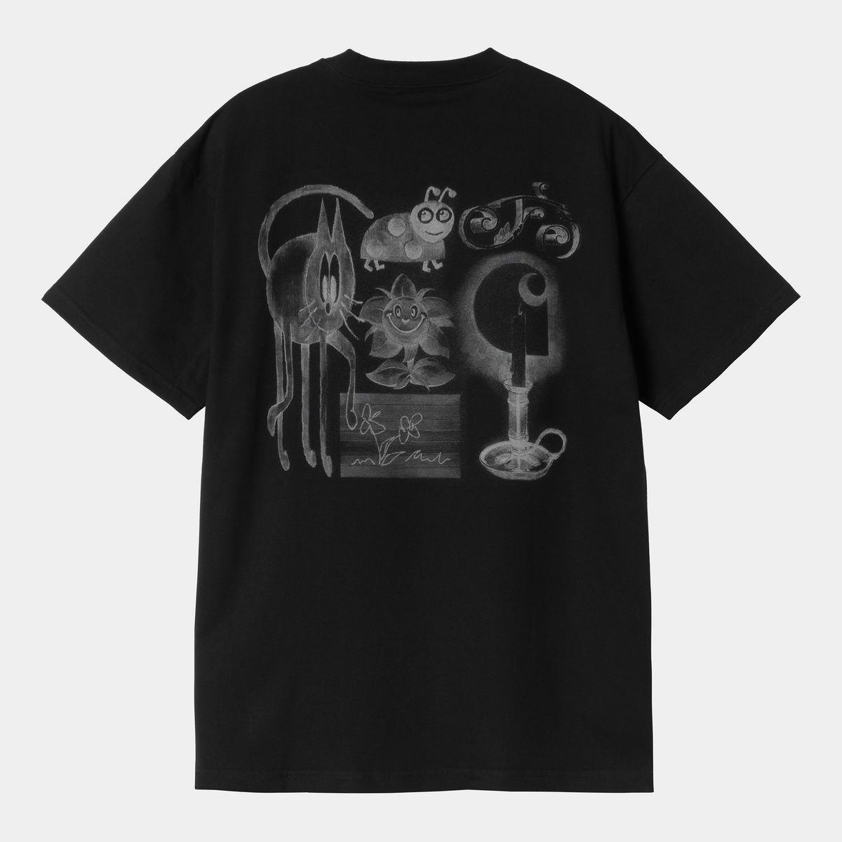 Тениска Carhartt WIP Short Sleeve Okniceok 01 T-Shirt Черно | I035440_9, 1