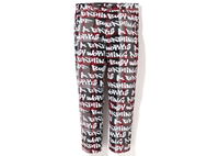 Graffiti Check One Point Relaxed Fit Pants