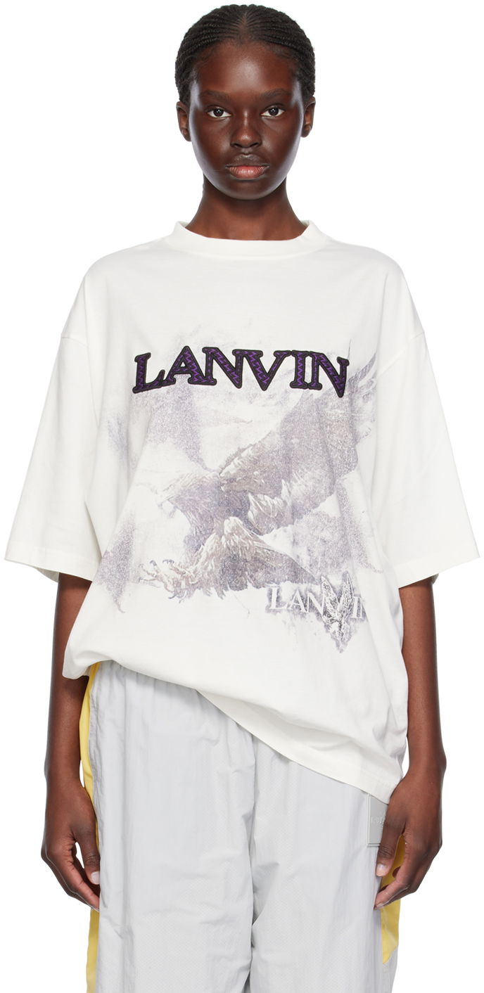 Тениска LANVIN Future x T-Shirt Бяло | RU-TS0026-J123-P24