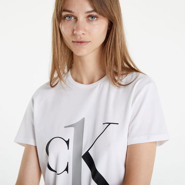 Пижама CALVIN KLEIN Ck1 Sleep Crew Neck Бяло | QS6436E 1XP, 3