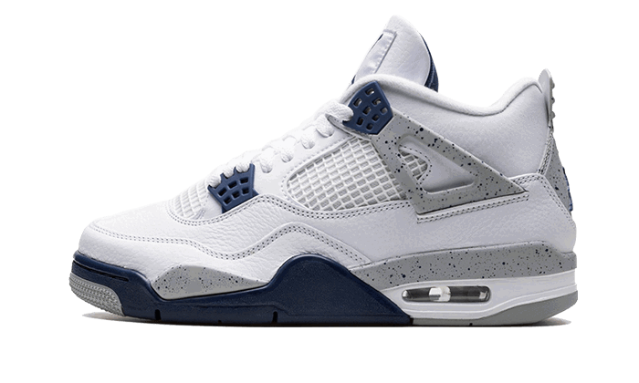 Кецове и обувки Jordan Air Jordan 4 Retro "Midnight Navy" GS Синьо | 408452-140, 0
