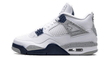 Кецове и обувки Jordan Air Jordan 4 Retro "Midnight Navy" GS Синьо | 408452-140, 0