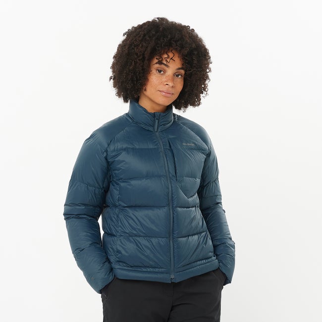 Пухо яке Salomon Outline Down Jacket Синьо | LC2338200, 0