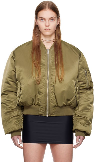 Яке бомбър VETEMENTS Alpha Industries Edition Reversible Bomber Jacket Зелено | VL20JA100O, 0