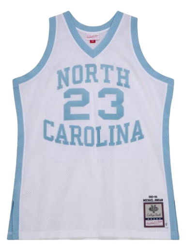 Фланелка Mitchell & Ness Michael Jordan North Carolina 1983 Authentic Jersey Бяло | AJY53518-UNC83MJOWHIT