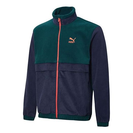Яке Puma Retro Polar Fleece Colorblock Stand Collar Jacket Многоцветен | 531274-06