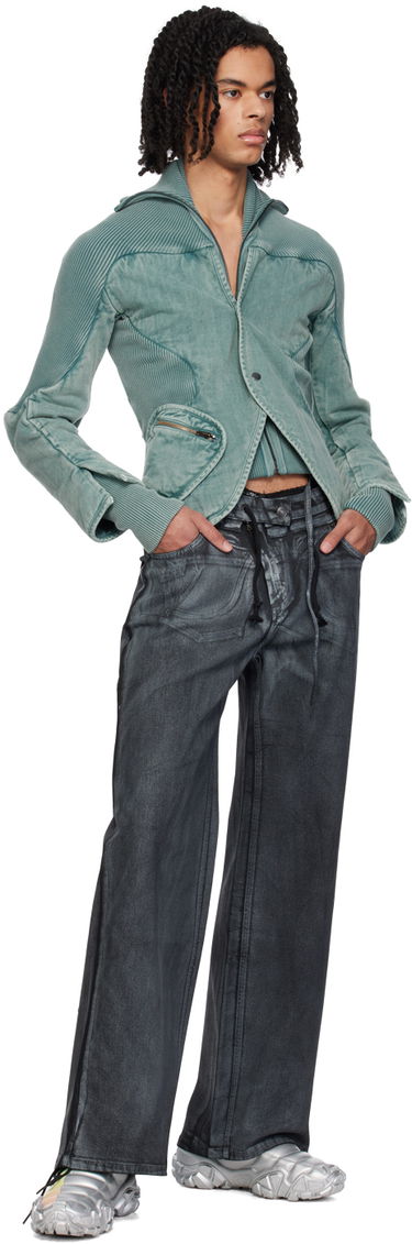 Яке Ottolinger Ottolinger Silhouette Denim Jacket Зелено | 2100301, 3
