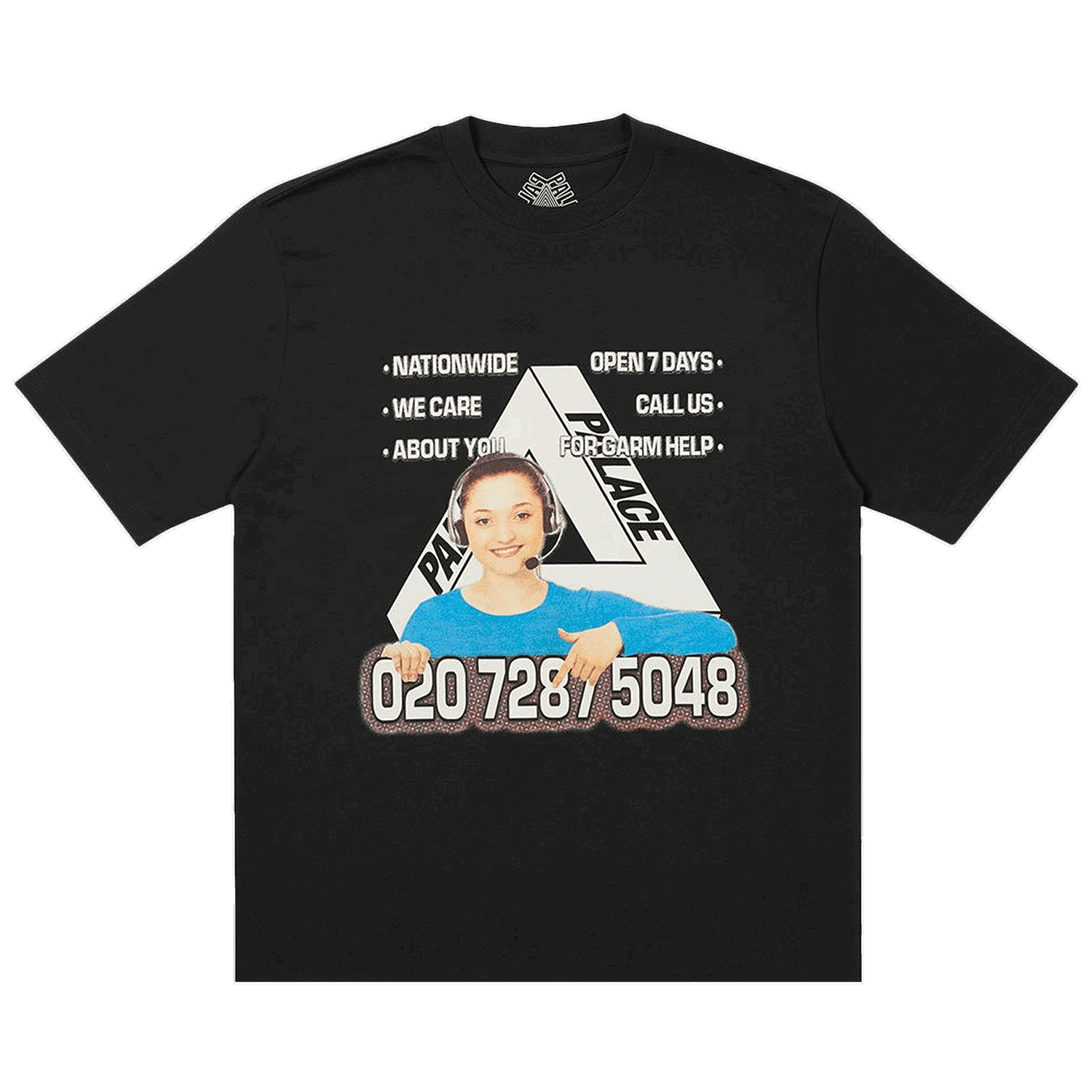 Тениска Palace Bell Man T-Shirt Черно | P19TS003, 0