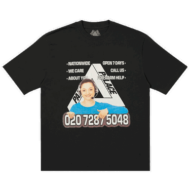 Тениска Palace Bell Man T-Shirt Черно | P19TS003, 0