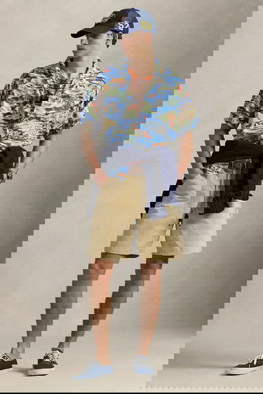 Риза Polo by Ralph Lauren Polo Beach Club Pacific Coast Tropical Print Sport Shirt Regular Fit Многоцветен | 710964795, 2