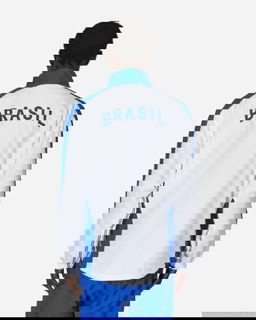 Яке Nike Brazil 1998 Reissue Replica Football Track Jacket White / Lyon Blue Бяло | FZ6681-100, 3