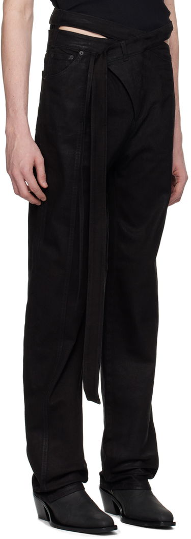 Панталони и дънки Ottolinger Ottolinger Signature Wrap Jeans Черно | 1700203E, 1