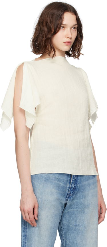 Тениска Baserange Baserange Folio Short Sleeve Top Черно | TOFO-LC-SU25, 4