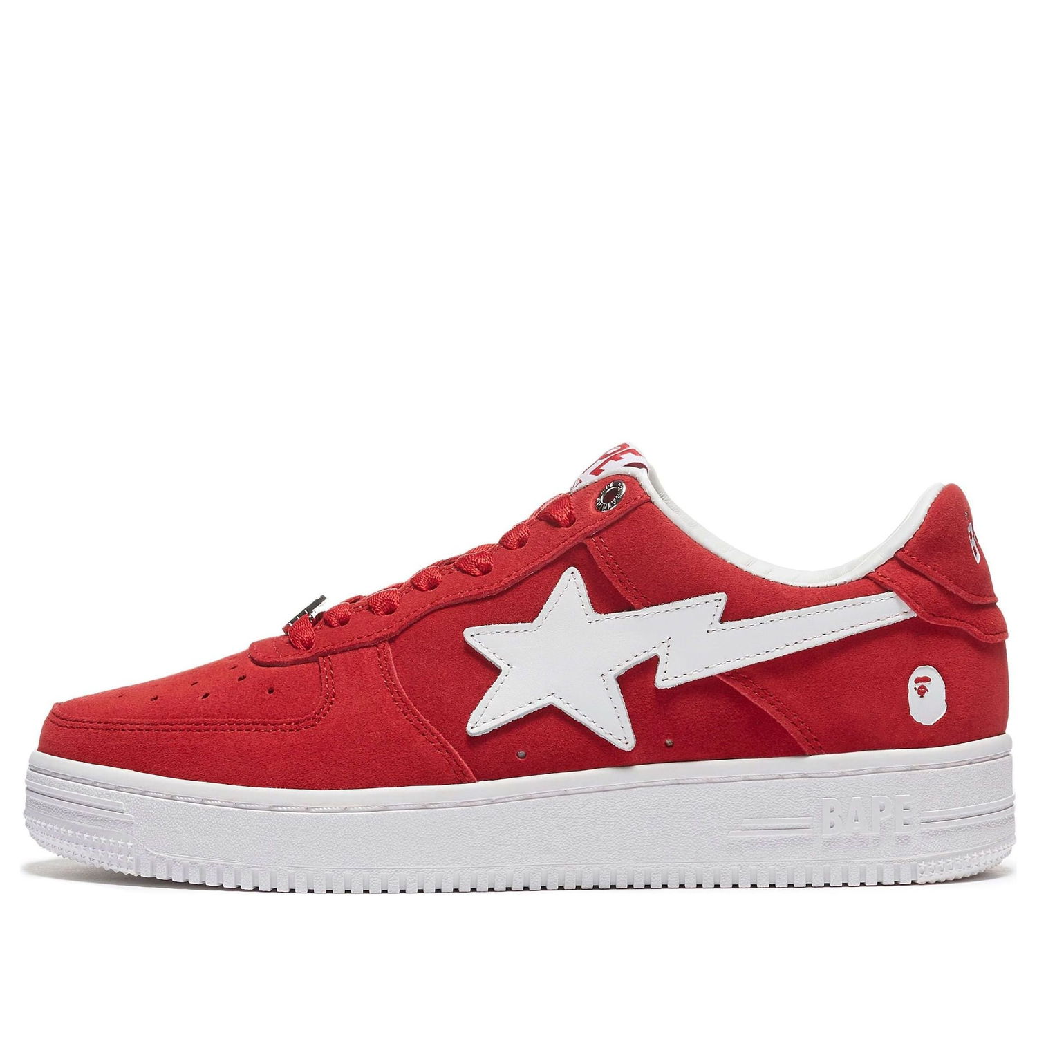 Кецове и обувки BAPE BAPE Sta Червено | BAPESTA-SUEDE-PACK-RED, 0