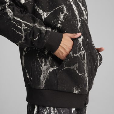 Суитчър Puma Hoops x Lafrancé Written in Chrome Full-Zip Hoodie Черно | 630776_01, 4