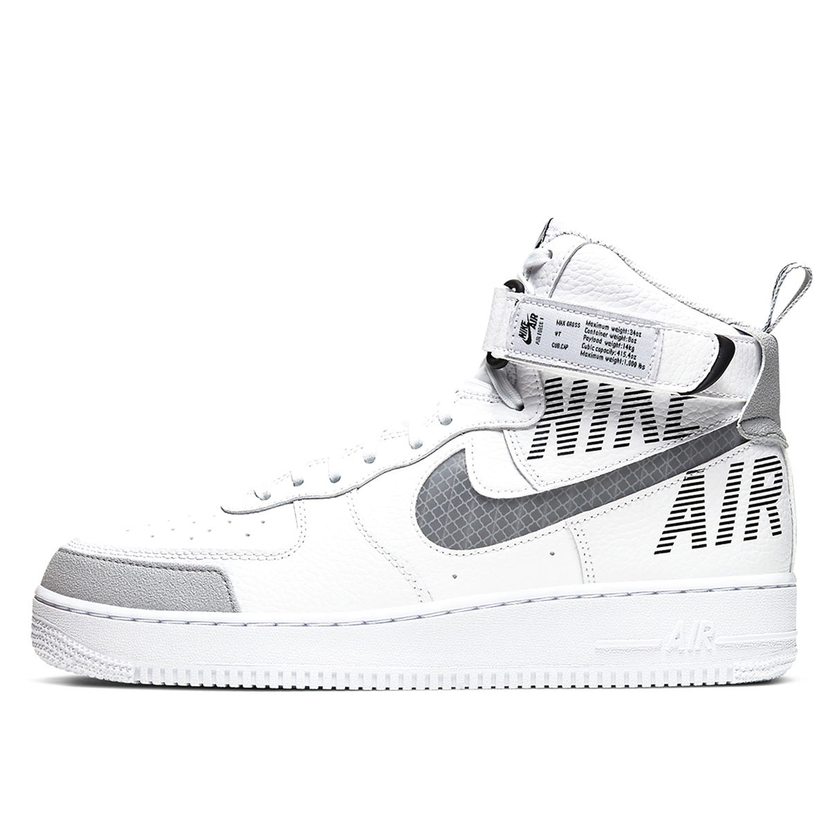Кецове и обувки Nike Air Force 1 High "Under Construction" White Бяло | CQ0449-100, 1