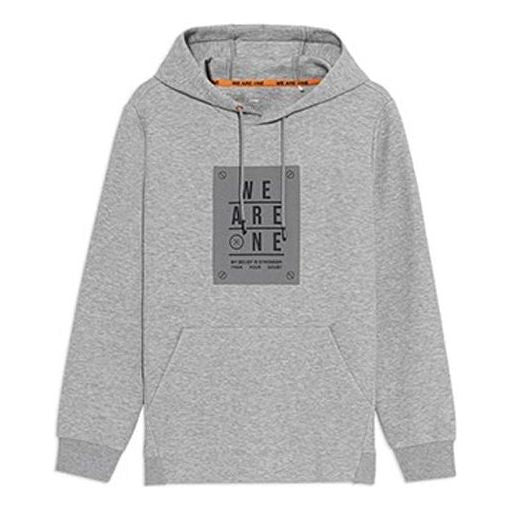 Суитчър Li-Ning Wade Series Alphabet Print Pullover Hoodie Сиво | AWDS193-4