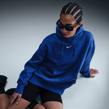 Суитчър Nike Nike Sportswear Phoenix Fleece Hoodie Синьо | DQ5860-480, 2