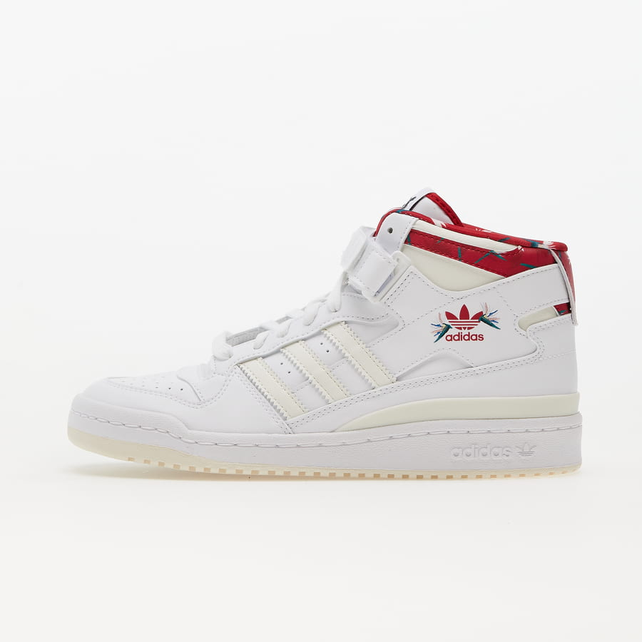 Кецове и обувки adidas Originals Thebe Magugu x Forum Mid Бяло | GY9556, 1