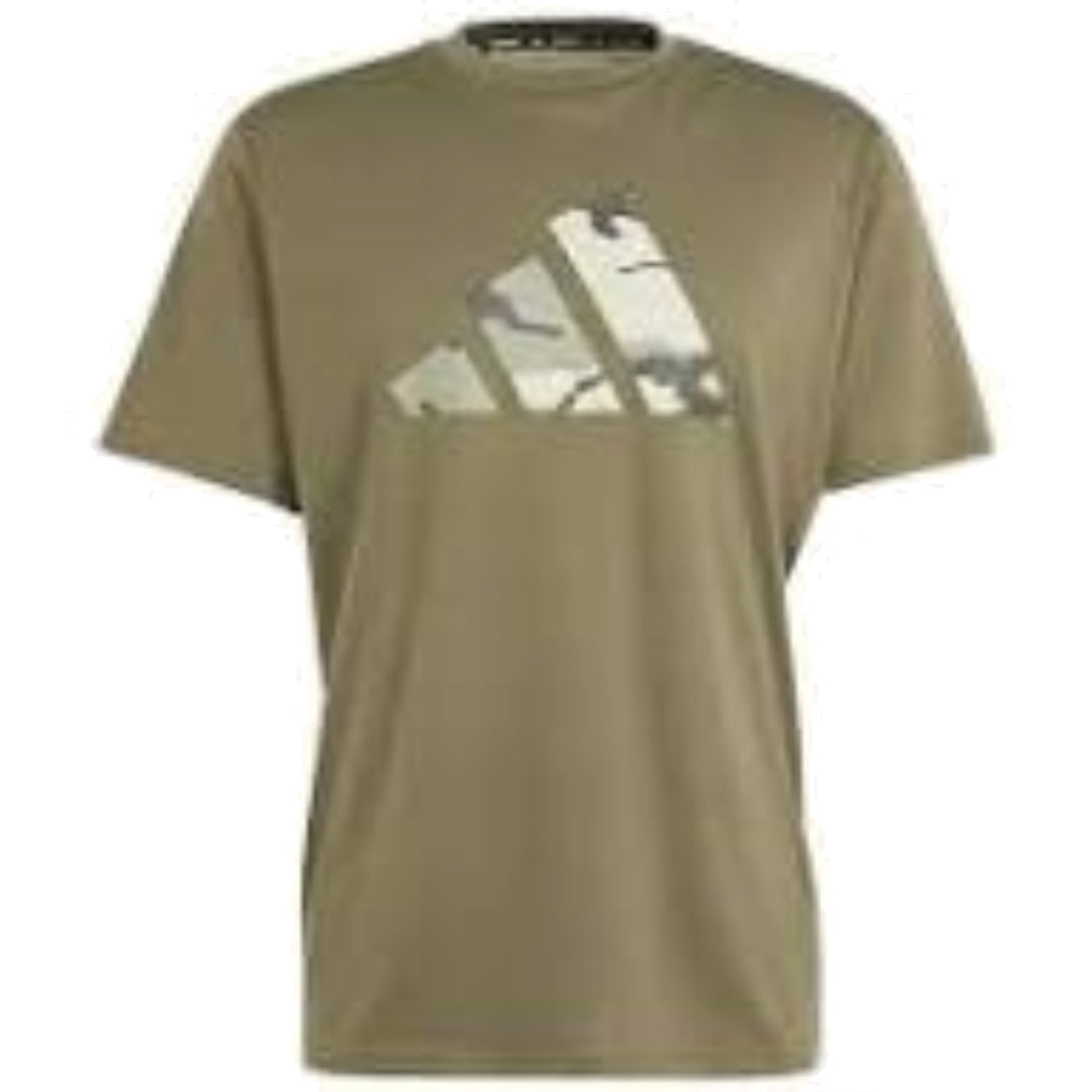 Тениска adidas Originals Train Essentials Seasonal Camo Graphic T-Shirt Зелено | IM7452, 0