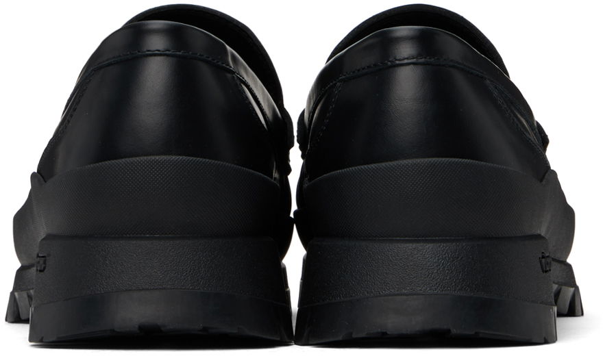 Облекло Solid Homme Solid Homme Leather Loafers Черно | S243SU01, 1