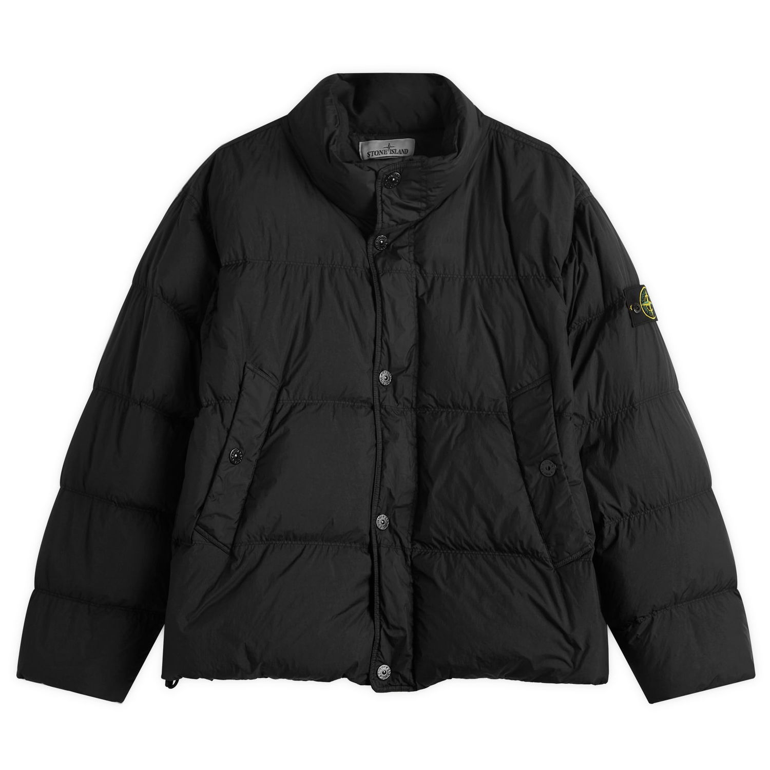 Пухо яке Stone Island Crinkle Reps Nylon Down Jacket, Size Large Черно | K2S154100010-V0029, 1