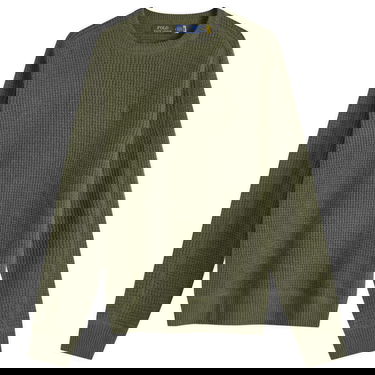 Пуловер Polo by Ralph Lauren Ralph Lauren Men's Waffle Knit Sweater, Large Зелено | 710956807001, 0