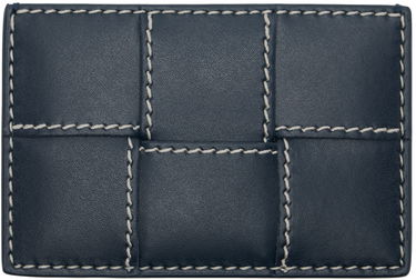Портфейл Bottega Veneta Cassette Credit Card Holder Тъмно синьо | 748052 V39K2 3330, 0