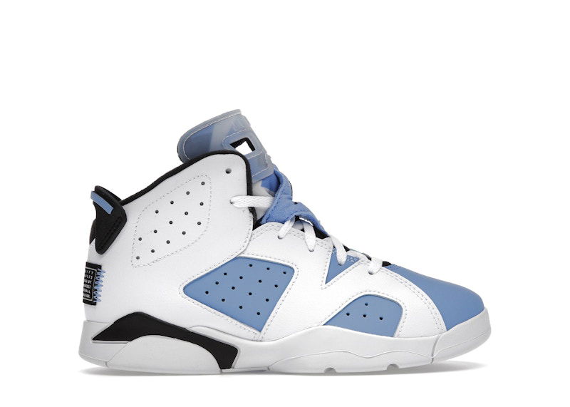 Кецове и обувки Jordan Air Jordan 6 Retro UNC (PS) Синьо | DV3605-410, 0