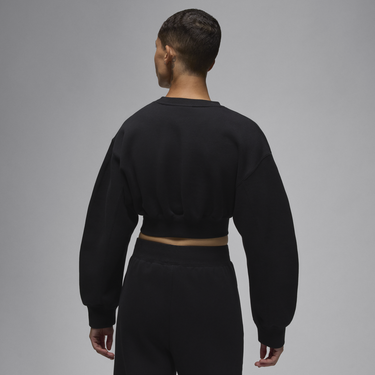 Суитчър Jordan Jordan Flight Fleece Cropped Sweatshirt Черно | FV7152-010, 1