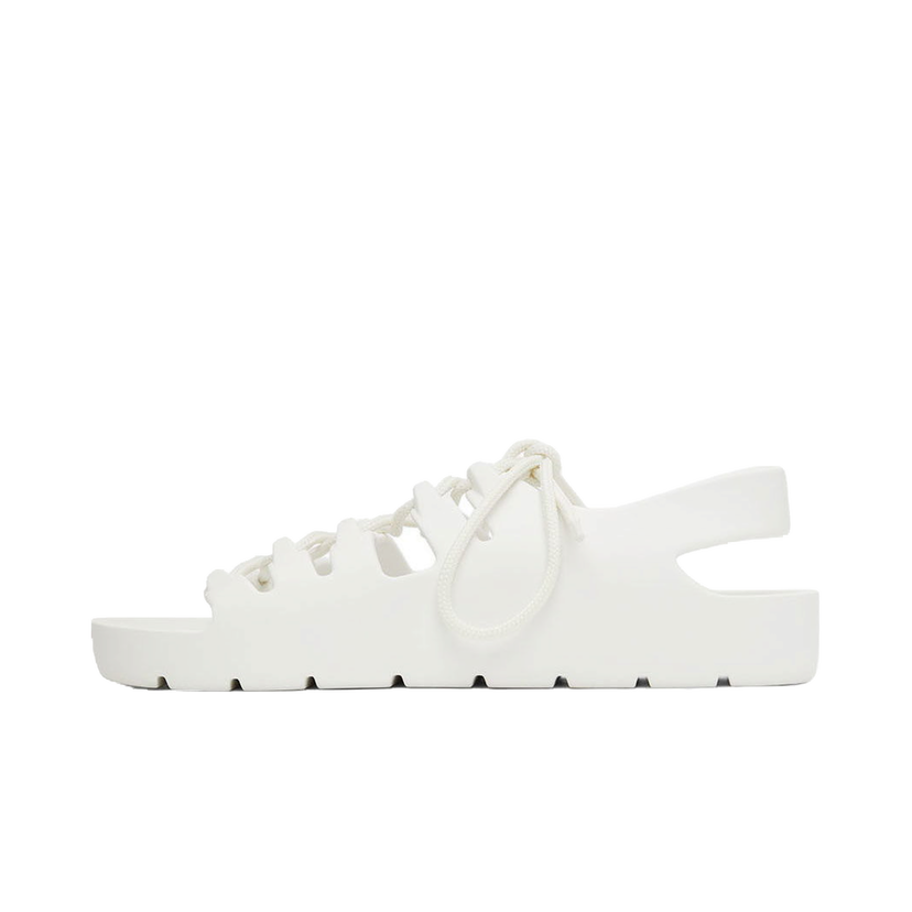 Кецове и обувки Bottega Veneta Jelly Sandal Бяло | 692006V11T09083