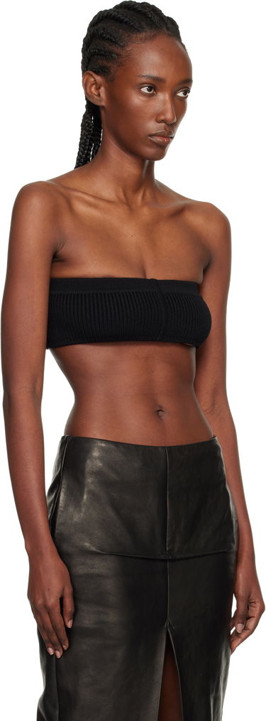 Съкратен топ Rick Owens Rick Owens Concordians Slim Bandeau Top Сиво | RO02E4673 KWVMH, 4