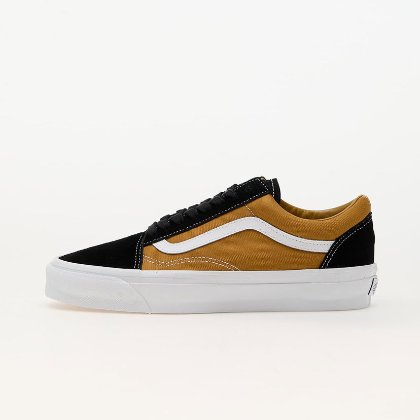 Кецове и обувки Vans Old Skool 36 LX Black/ Woodthrush Кафяво | VN000CNGD3W1