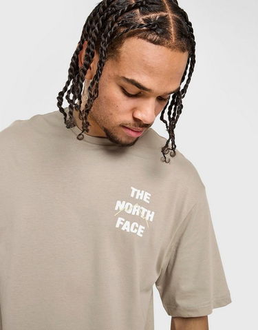 Тениска The North Face The North Face Sobretta Oversized T-Shirt Бежово | NF0A8FPWBOX1, 2
