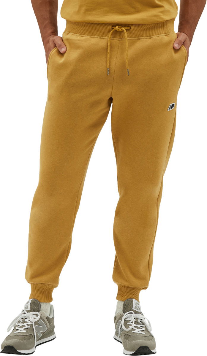 Спортни панталони New Balance Small Logo Pants Бежово | mp23600-gho, 0