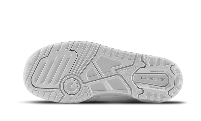 Кецове и обувки New Balance 550 'White Off-White Grey' (GS) Бяло | GSB550WW, 1